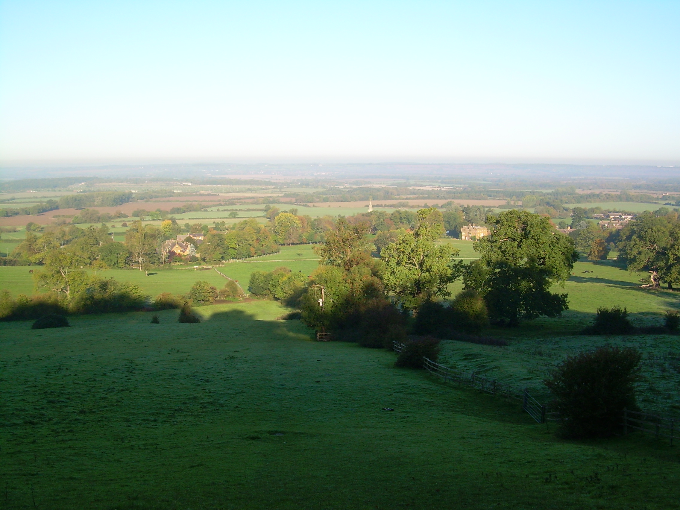 The view across Edgehill battlefield The view across Edgehill battlefield
