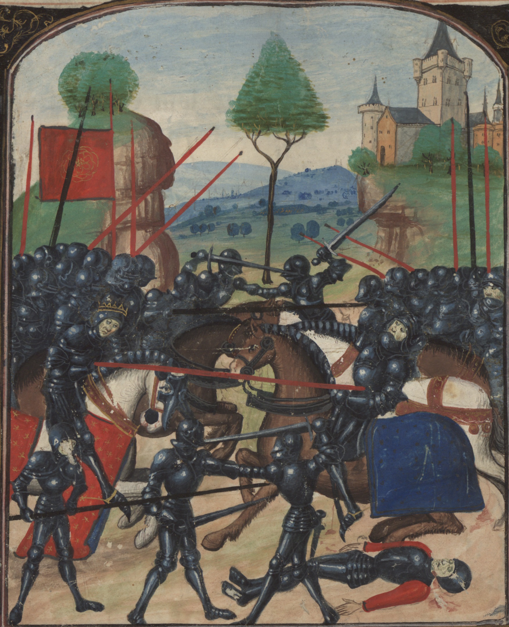 Battle of Barnet - University of Ghent https://creativecommons.org/licenses/by-sa/4.0/ Battle of Barnet - University of Ghent https://creativecommons.org/licenses/by-sa/4.0/