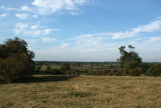 Bosworth battlefield from Crown Hill Bosworth battlefield from Crown Hill