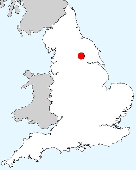Marston Moor national location map
