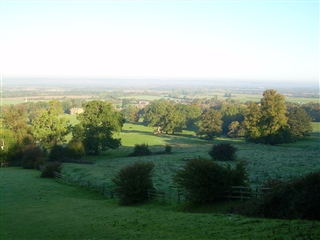 The battlefield from Edgehill