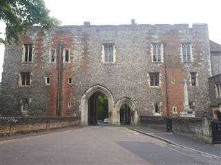 Abbey gateway at St Albans