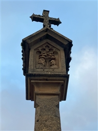 Top of the market cross in Stow