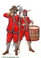 Officer and Drummer Officer and Drummer