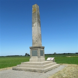 Marston Moor monument and information board