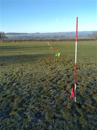 Stow metal detecting survey markers