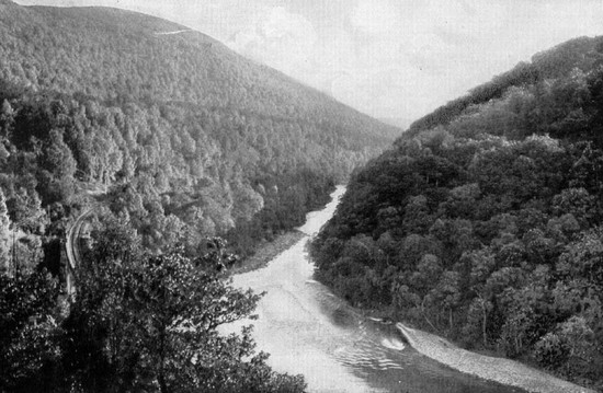 Killiecrankie pass circa 1900