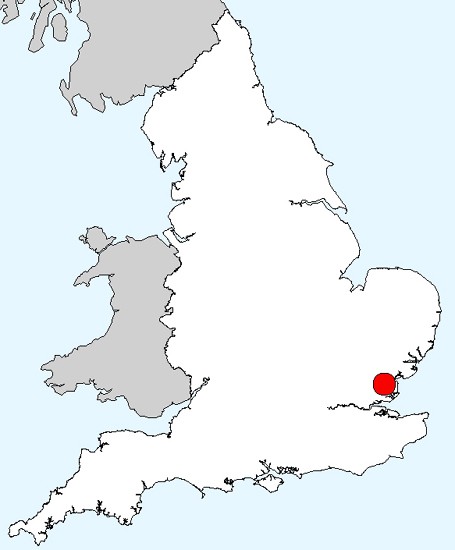 Maldon national location map