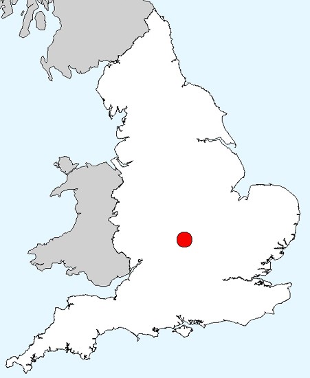 Edgcote national location map