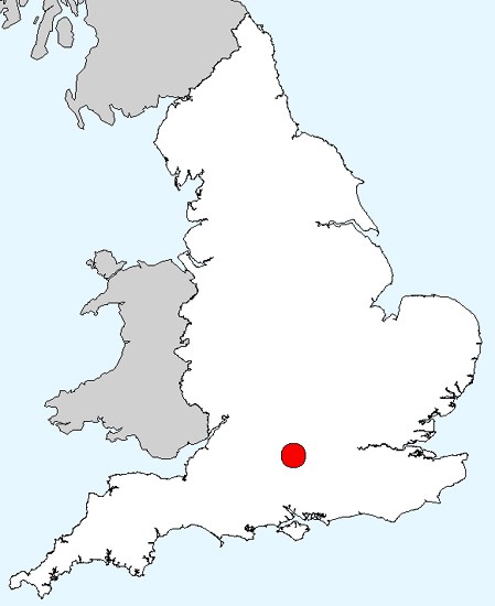 Newbury national location map
