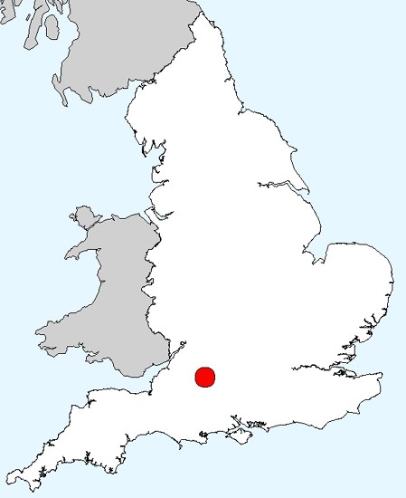 Roundway Down national location map