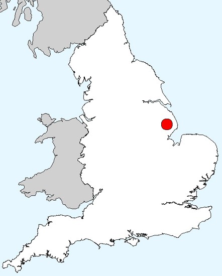 Winceby national location map