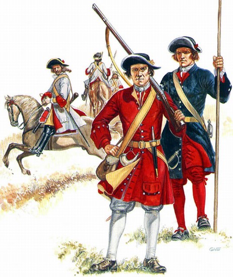 Troops of the 1690s