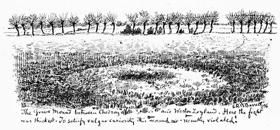 Sedgemoor mass grave engraving